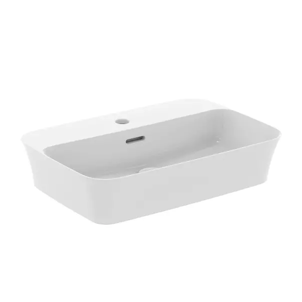 Lavoare - Lavoar pe blat Ideal Standard Atelier Ipalyss 55 cm alb mat cu orificiu baterie