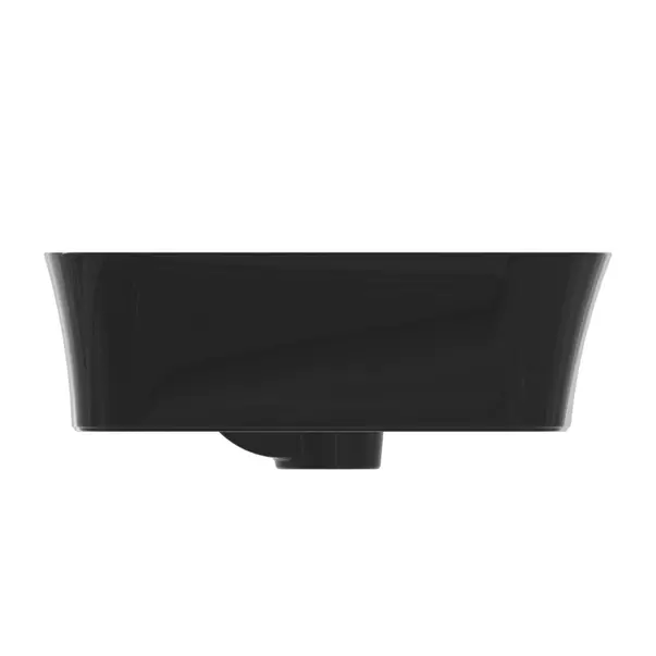 Lavoar pe blat Ideal Standard Atelier Ipalyss 55 cm negru lucios cu orificiu baterie [8]