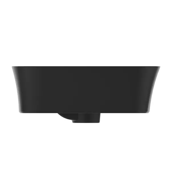 Lavoar pe blat Ideal Standard Atelier Ipalyss 55 cm negru mat cu orificiu baterie [7]