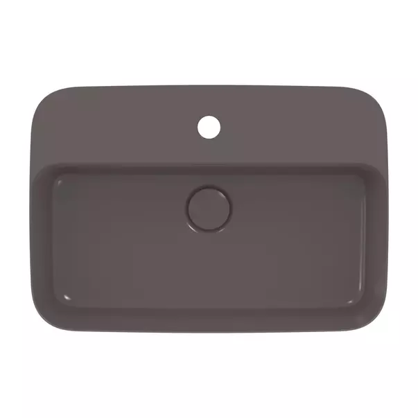 Lavoar pe blat Ideal Standard Atelier Ipalyss Slate Grey 55 cm gri cu orificiu baterie [6]