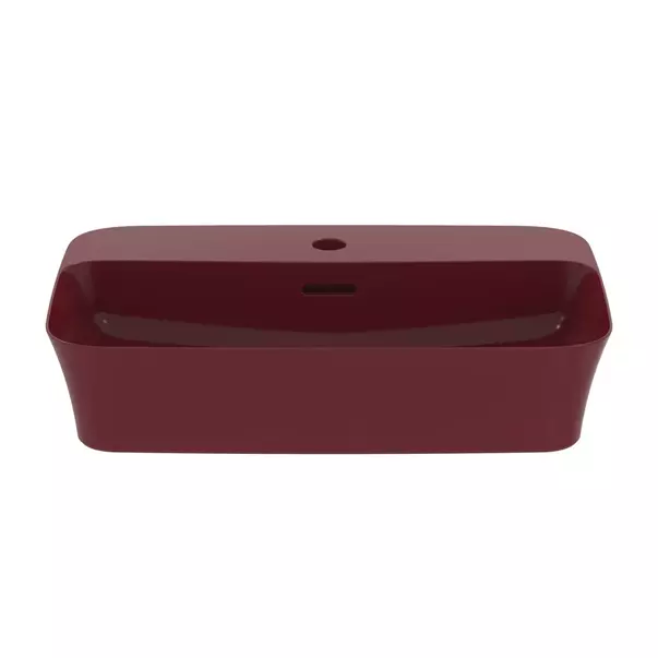 Lavoar pe blat Ideal Standard Atelier Ipalyss Pomegranate 55 cm rosu bordo cu orificiu baterie [7]