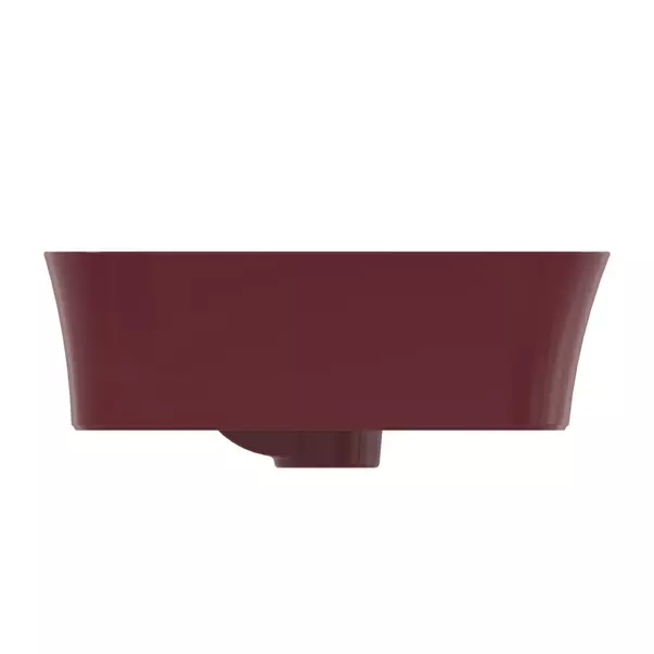 Lavoar pe blat Ideal Standard Atelier Ipalyss Pomegranate 55 cm rosu bordo cu orificiu baterie [8]