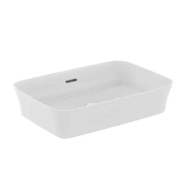 Lavoare - Lavoar pe blat Ideal Standard Atelier Ipalyss 55 cm alb mat cu preaplin