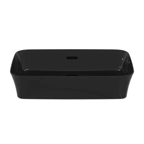 Lavoar pe blat Ideal Standard Atelier Ipalyss 55 cm negru lucios cu preaplin [7]