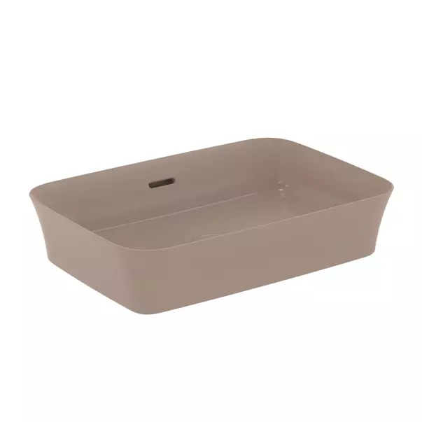 Lavoare - Lavoar pe blat Ideal Standard Atelier Ipalyss Kashmir 55 cm maro cu preaplin