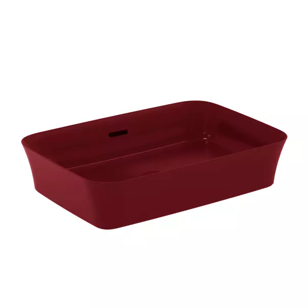 Lavoar pe blat Ideal Standard Atelier Ipalyss Pomegranate 55 cm rosu bordo cu preaplin [2]