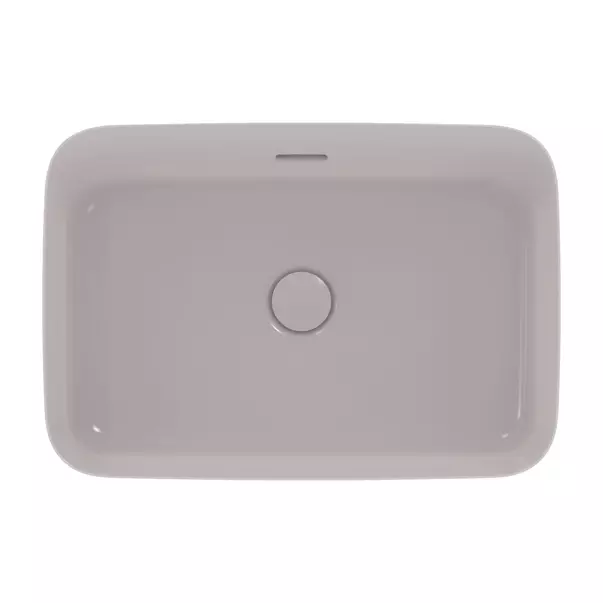 Lavoar pe blat Ideal Standard Atelier Ipalyss Concrete 55 cm gri beton cu preaplin [7]