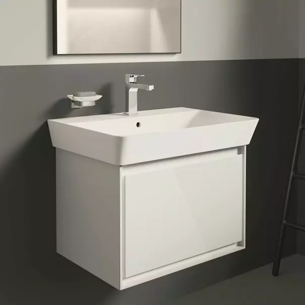 Accesorii lavoar - Savoniera Ideal Standard IOM cu sticla mata