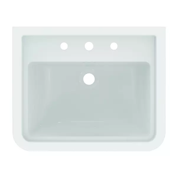 Lavoar suspendat Ideal Standard Atelier Calla alb lucios 62 cm cu 3 orificii baterie si preaplin [10]