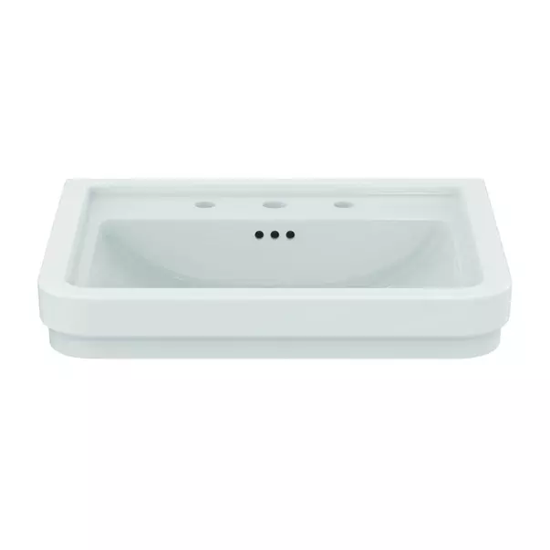 Lavoar suspendat Ideal Standard Atelier Calla alb lucios 62 cm cu 3 orificii baterie si preaplin [9]