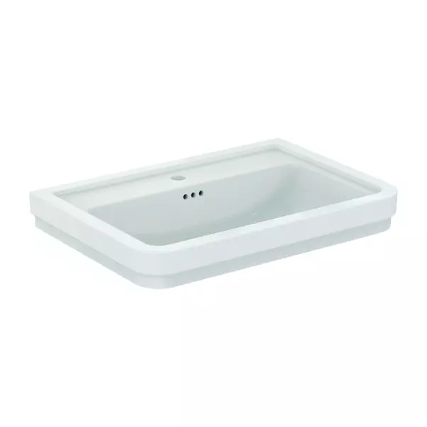Lavoare pe perete - Lavoar suspendat Ideal Standard Atelier Calla alb lucios 72 cm cu orificiu baterie si preaplin