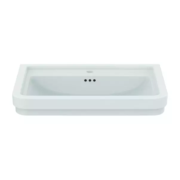 Lavoar suspendat Ideal Standard Atelier Calla alb lucios 72 cm cu orificiu baterie si preaplin [11]