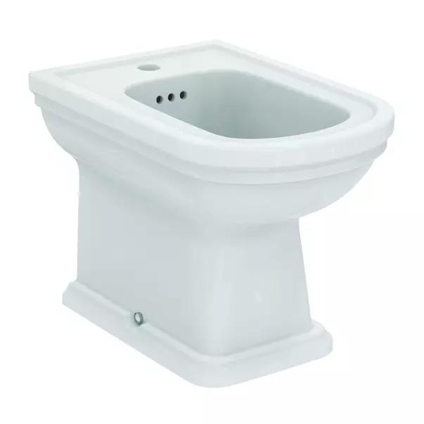Bideu pe pardoseala Ideal Standard Atelier Calla BTW alb lucios [2]