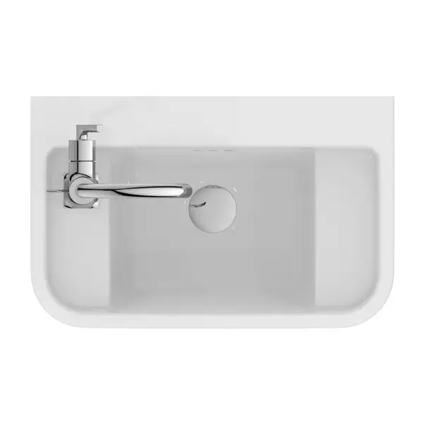 Lavoar suspendat Ideal Standard Atelier Calla alb lucios 50 cm cu orificiu baterie stanga [8]