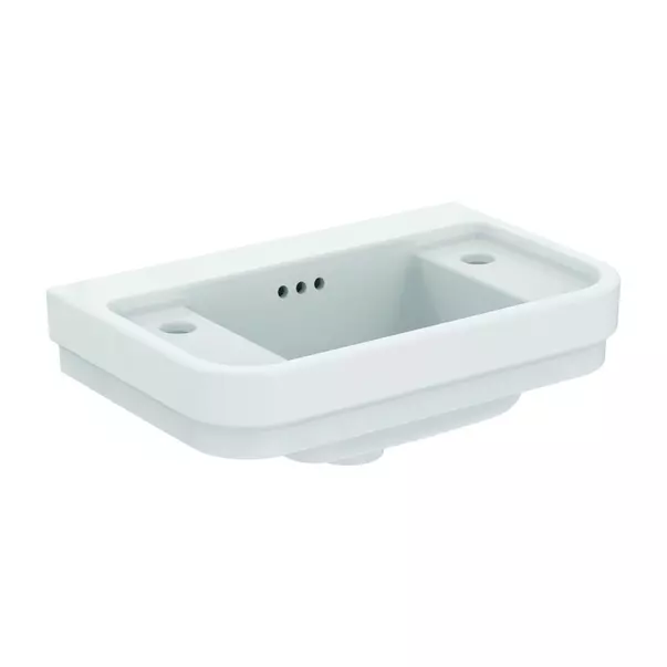 Lavoare pe perete - Lavoar suspendat Ideal Standard Atelier Calla alb lucios 50 cm cu 2 orificii baterie