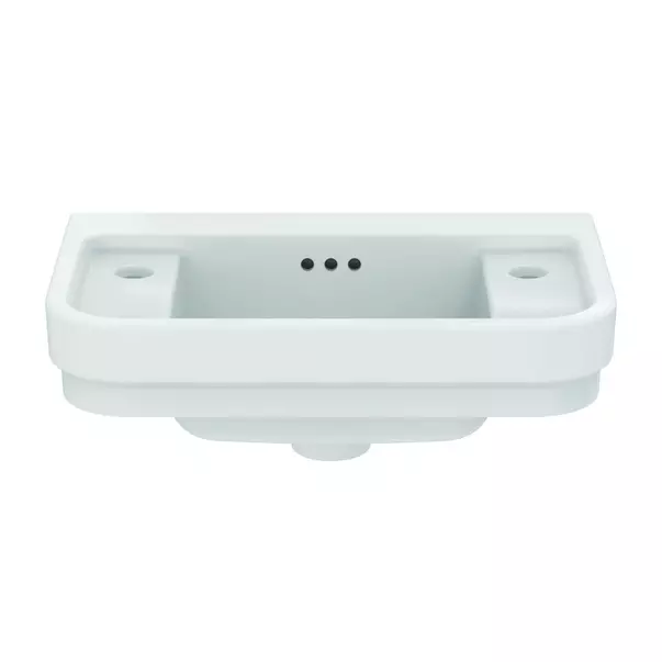 Lavoar suspendat Ideal Standard Atelier Calla alb lucios 50 cm cu 2 orificii baterie [5]