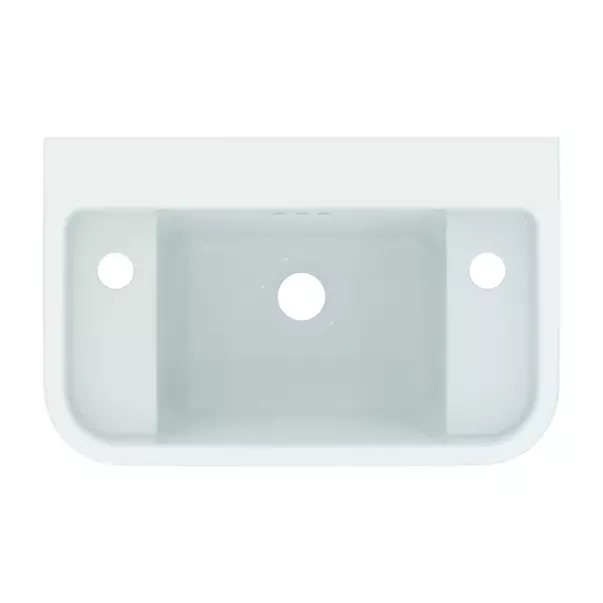Lavoar suspendat Ideal Standard Atelier Calla alb lucios 50 cm cu 2 orificii baterie [6]
