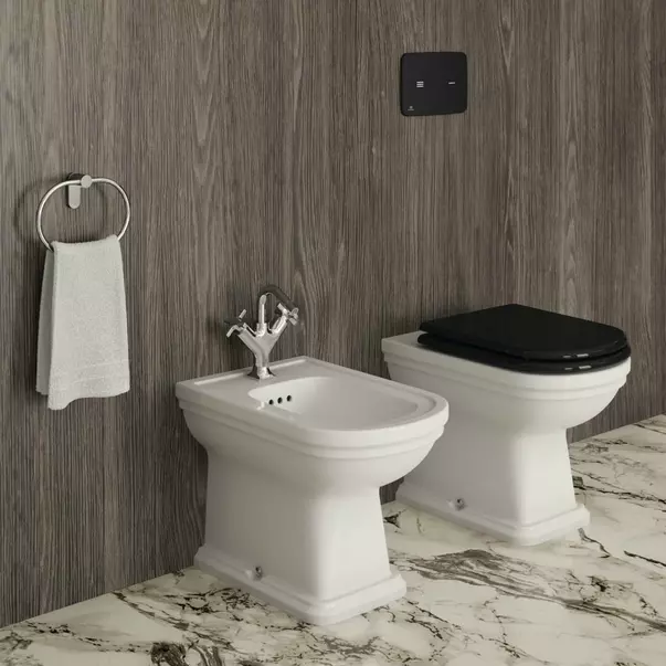Capac WC Ideal Standard Atelier Calla softclose negru lucios [2]