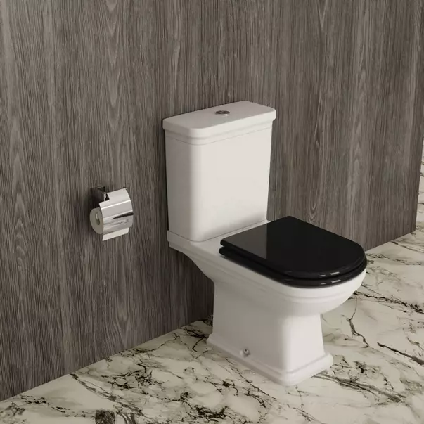 Capac WC Ideal Standard Atelier Calla softclose negru lucios [3]