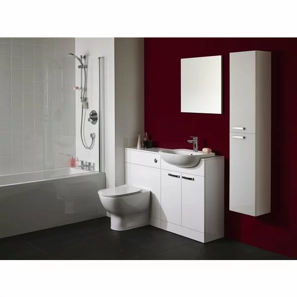 Dulap inalt suspendat Ideal Standard Tempo pal alb 150x30 cm [2]