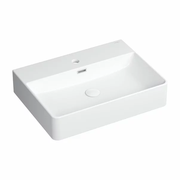 Obiecte Sanitare - Lavoar suspendat Omnires Garland alb  60 cm