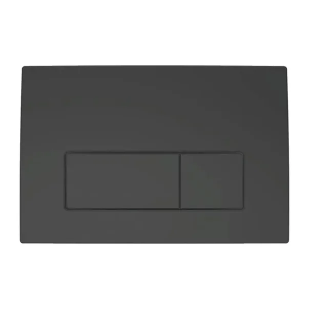 Set rezervor wc incastrat cu set fixare si clapeta negru mat Geberit Duofix Delta [3]
