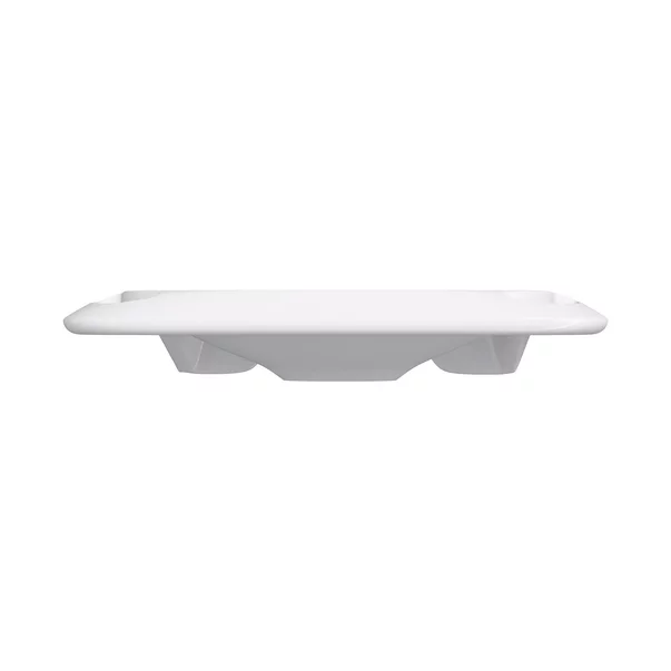 Lavoar suspendat Omnires Hold M+ compozit alb lucios 60x55 cm [1]