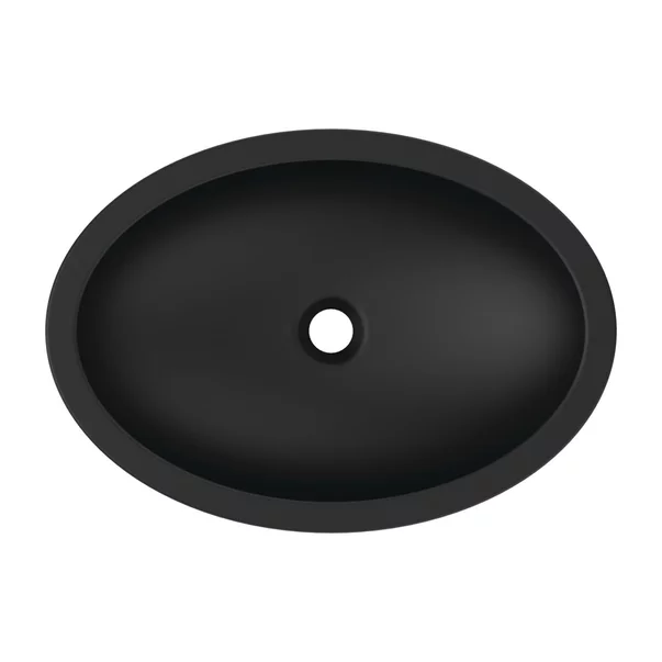 Lavoar pe blat Ideal Standard Strada 60 cm negru mat [2]