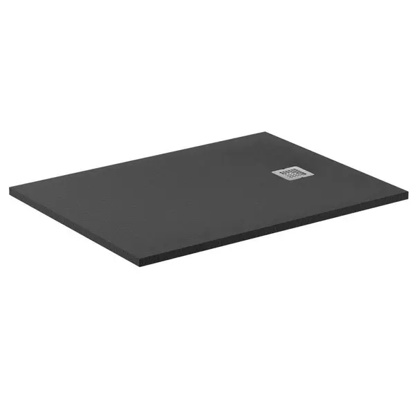Cabine dus - Cadita de dus dreptunghiulara Ideal Standard Ultra Flat S 100x80 cm negru intens