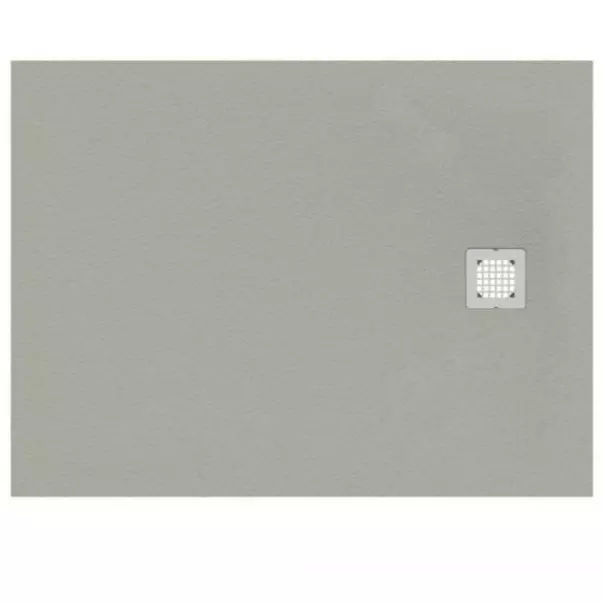 Cabine dus - Cadita de dus dreptunghiulara Ideal Standard Ultra Flat S 120x80 cm gri asfaltic