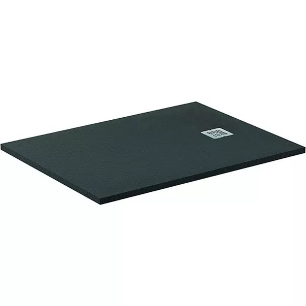 Cadita de dus dreptunghiulara Ideal Standard Ultra Flat S 120x80 cm negru intens [1]