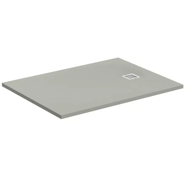 Cadite dreptunghiulare - Cadita de dus dreptunghiulara Ideal Standard Ultra Flat S 120x100 cm gri asfaltic