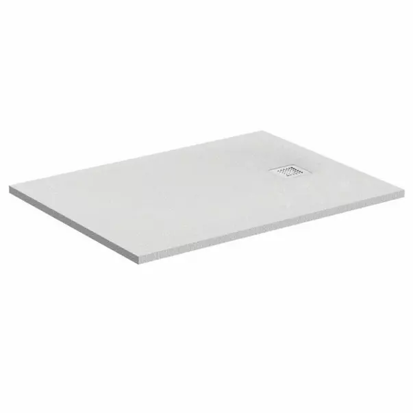 Cadita de dus dreptunghiulara Ideal Standard Ultra Flat S 140x70 cm gri asfaltic [1]