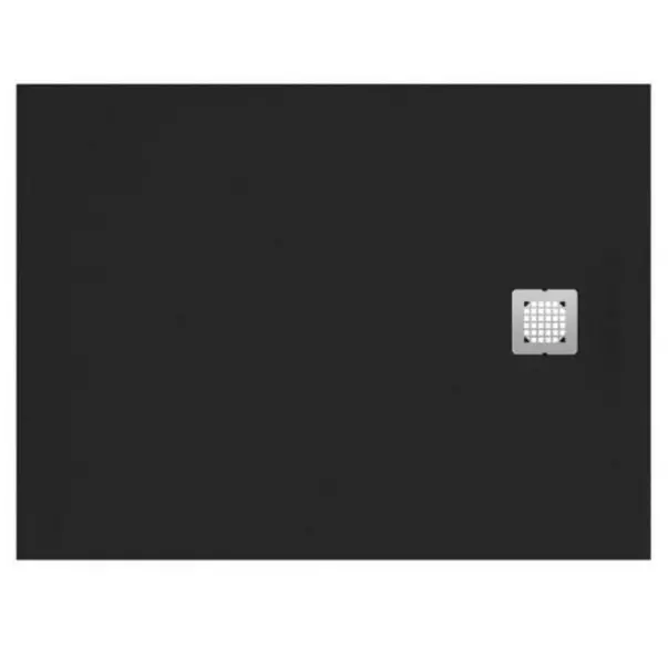 Cadita de dus dreptunghiulara Ideal Standard Ultra Flat S 140x70 cm negru intens [1]