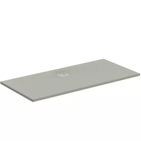 Cabine dus - Cadita de dus dreptunghiulara Ideal Standard Ultra Flat S 170x70 cm gri asfaltic
