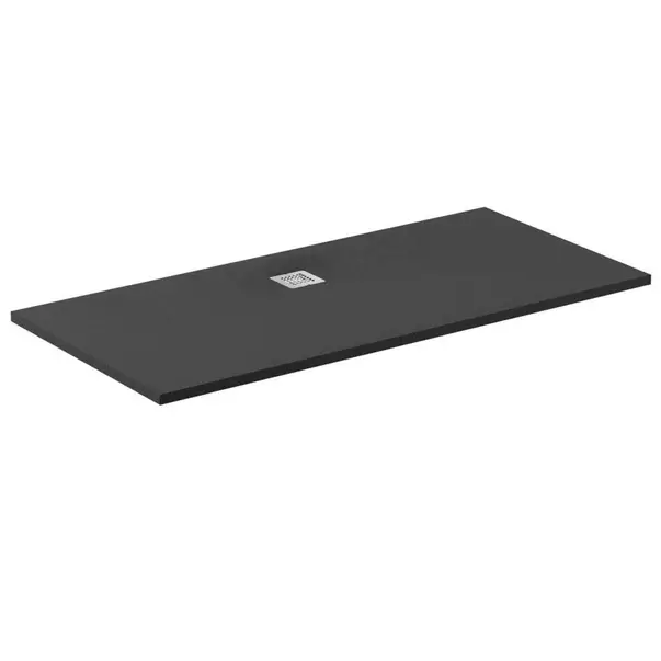 Cabine dus - Cadita de dus dreptunghiulara Ideal Standard Ultra Flat S 180x80 cm negru intens