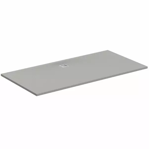 Cabine dus - Cadita de dus dreptunghiulara Ideal Standard Ultra Flat S 200x100 cm gri asfaltic