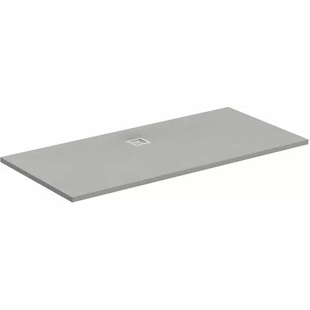Cabine dus - Cadita de dus dreptunghiulara Ideal Standard Ultra Flat S 200x90 cm gri asfaltic