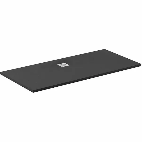 Cabine dus - Cadita de dus dreptunghiulara Ideal Standard Ultra Flat S 200x90 cm negru intens