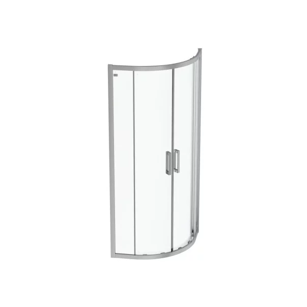 Pachet cabina de dus Ideal Standard Connect 2 crom 80x80 cm si coloana de dus Ideal Standard Alu+ argintiu [2]