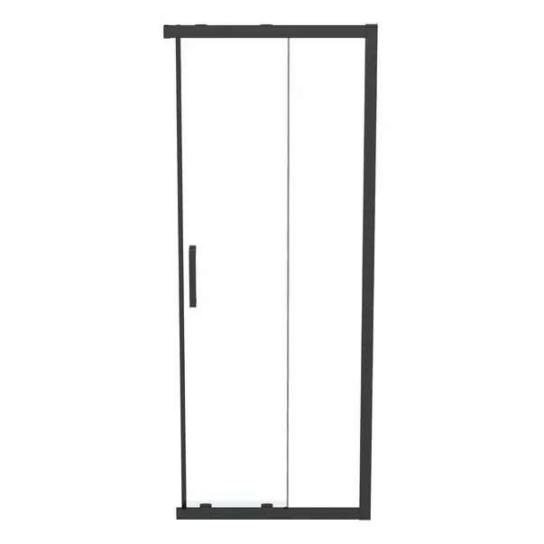 Usa glisanta cu segment fix 80 cm negru mat Ideal Standard Connect 2 [2]