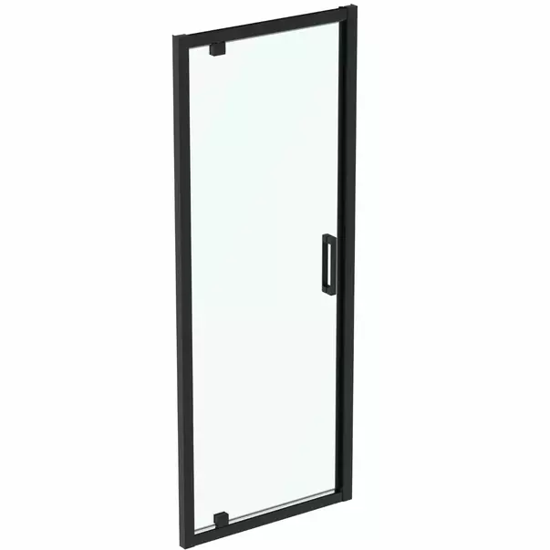 Usi batante - Usa pivotanta cu segment fix 80 cm negru mat Ideal Standard Connect 2