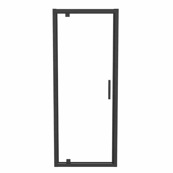 Usa pivotanta cu segment fix 80 cm negru mat Ideal Standard Connect 2 [2]
