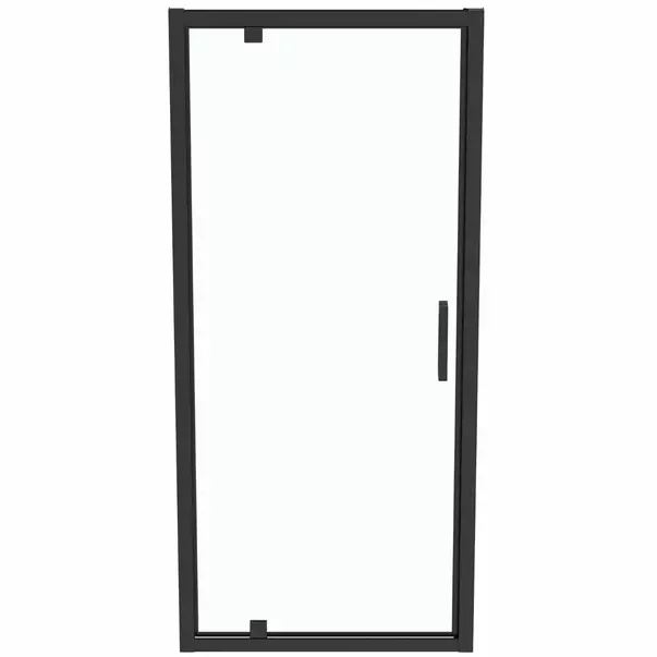 Usi batante - Usa pivotanta cu segment fix 90 cm negru mat Ideal Standard Connect 2