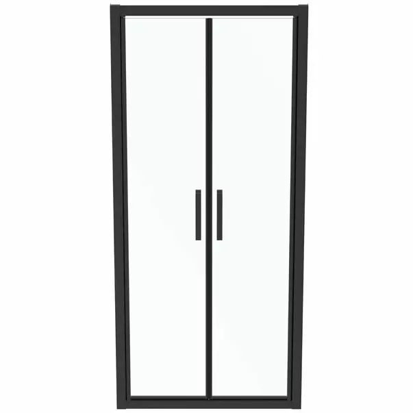 Usi batante - Usa batanta cu segment fix 90 cm negru mat Ideal standard Connect 2
