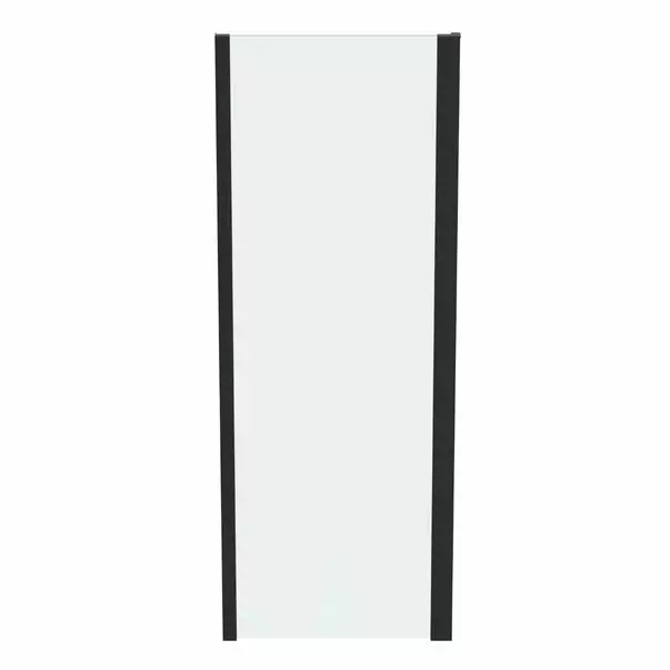 Paravan de dus - Perete lateral fix 75 cm negru mat Ideal Standard Connect 2