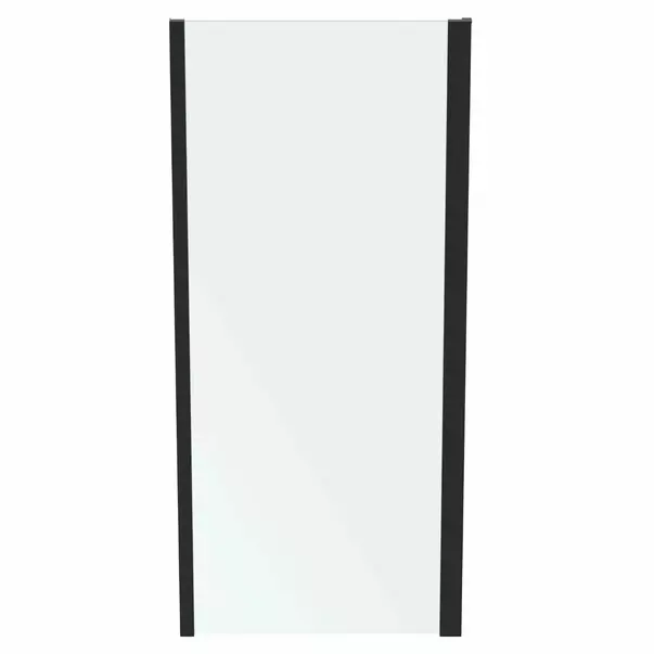 Paravan de dus - Perete lateral fix 90 cm negru mat Ideal Standard Connect 2