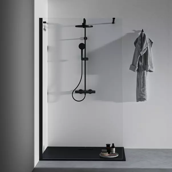 Perete lateral 120 cm negru mat Ideal Standard Connect 2 [3]