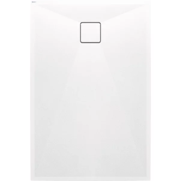 Cadita de dus dreptunghiulara Deante Correo alb 120x80 cm [2]