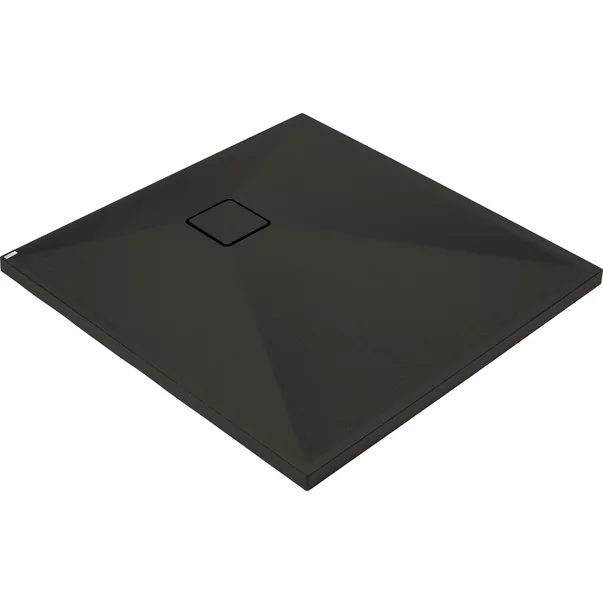 Cadita de dus patrata Deante Correo din granit negru 80x80 cm [1]
